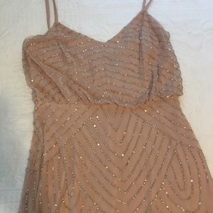 Blush Adrianna Papell dress